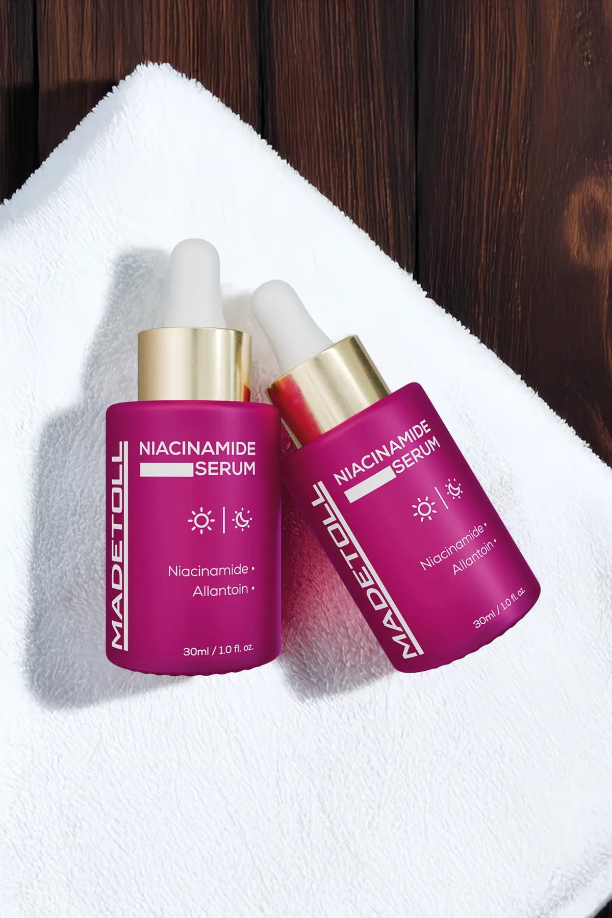 Niacinamide Serum 30 ml Gözenek Sıkılaştırıcı, Sebum Dengeleyici B3 vitamini+Allantoin - Görsel 3