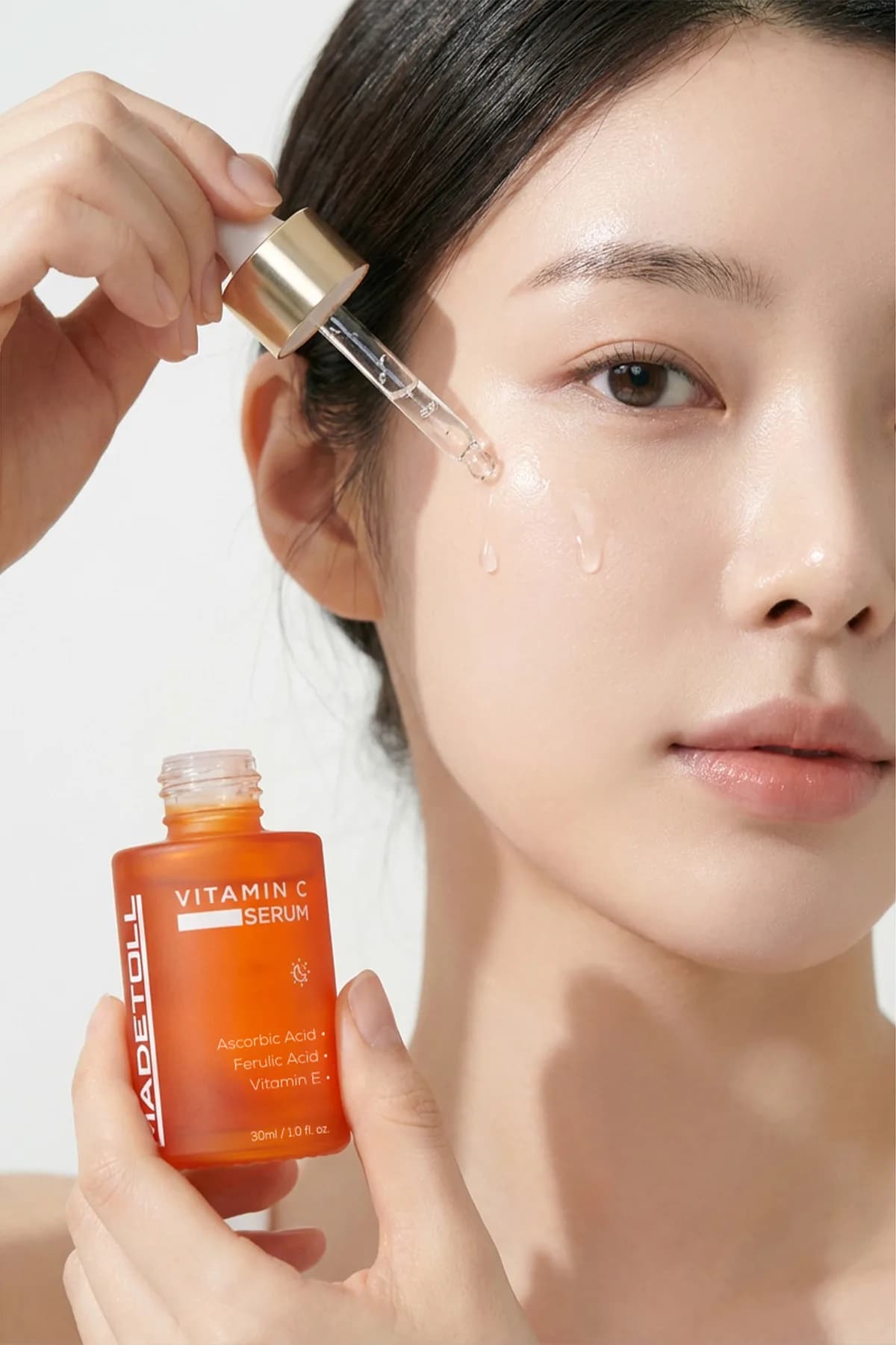 Vitamin C Serum 30 ml Aydınlatıcı Ve Cilt Tonu Eşitleyici Ascorbic Acid Ferulic Acid E Vitamini - Görsel 4