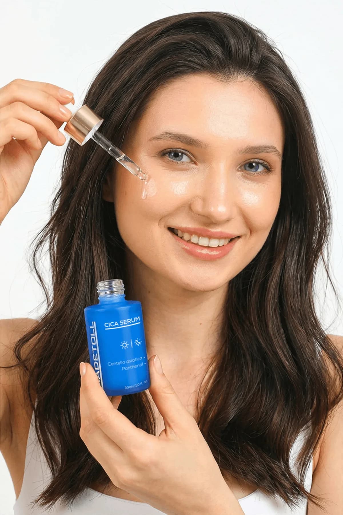 Cica Serum 30 ml Cilt Yenileyici, Bariyer Güçlendirici ve Yatıştırıcı Centella Asiatica+Panthenol - Görsel 3
